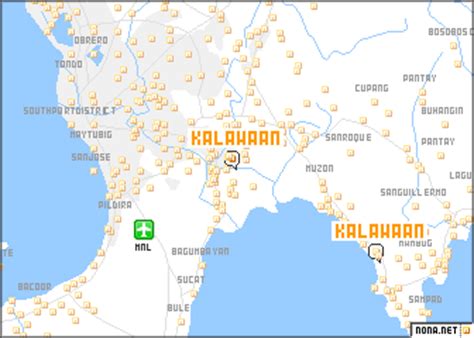 Kalawaan Map .